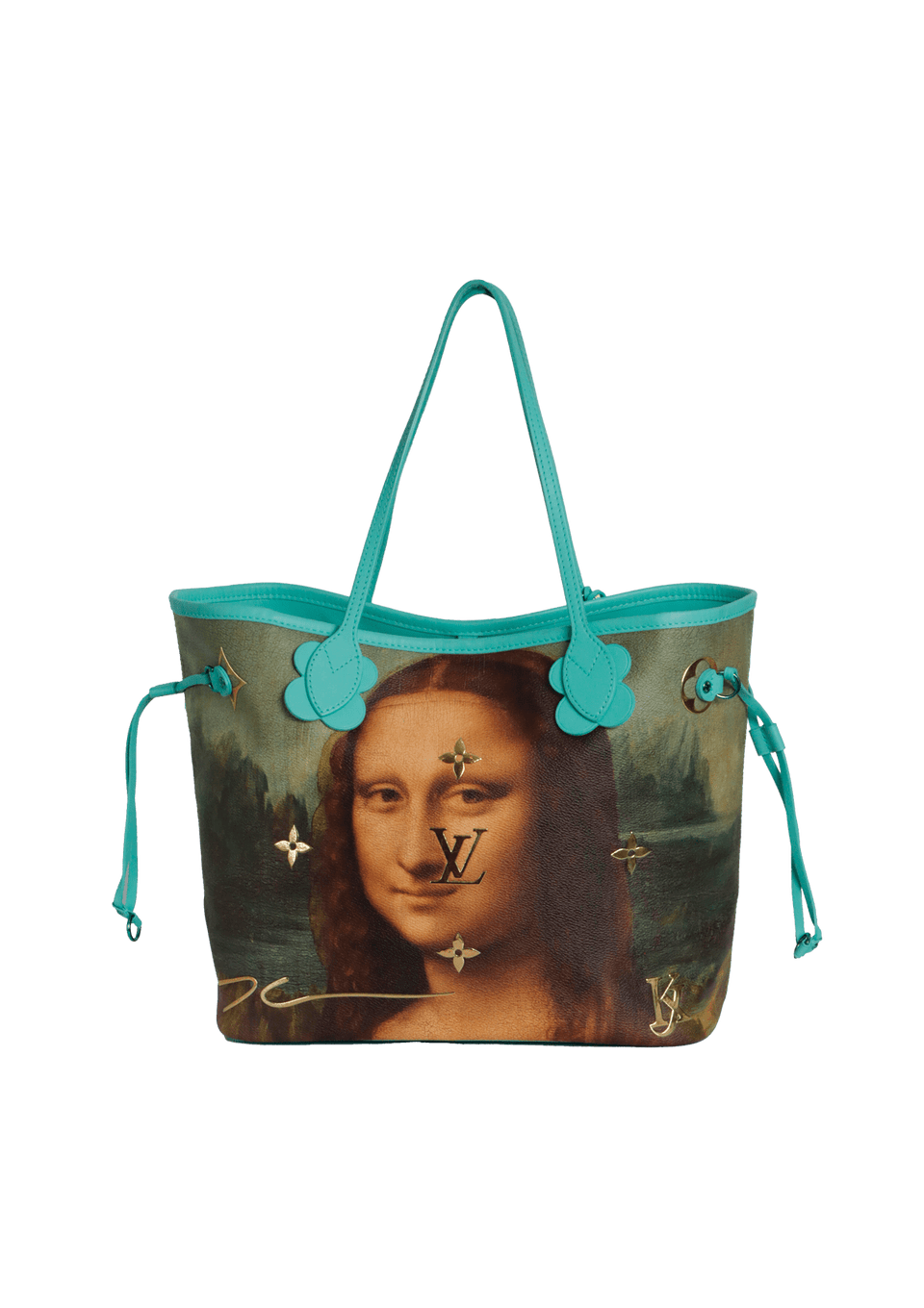Handbag Bolso Louis Vuitton Mona Lisa LOUIS VUITTON Neverfull MM