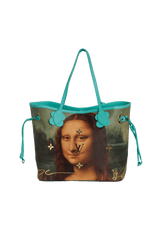 X JEFF KOONS MASTERS COLLECTION DA VINCI NEVERFULL MM W/ POUCH