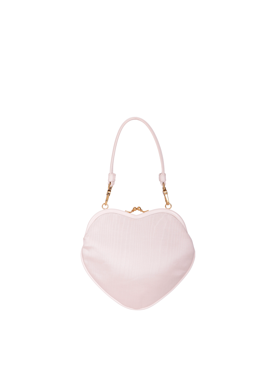 BOLSA VIVIENNE WESTWOOD HEART KISS LOCK HANDLE BAG BRANCO ORIGINAL