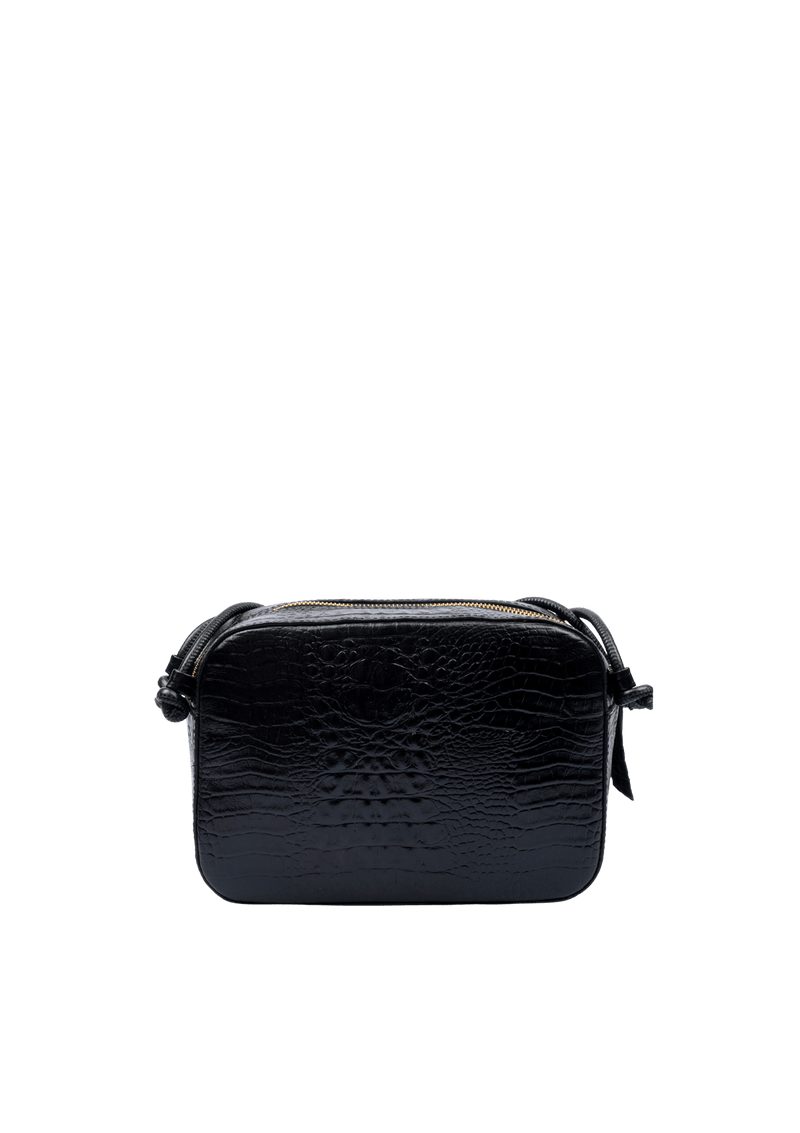 BOLSA ESSENTIALS EM COURO TRANSVERSAL