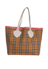 REVERSIBLE HOUSE CHECK TOTE