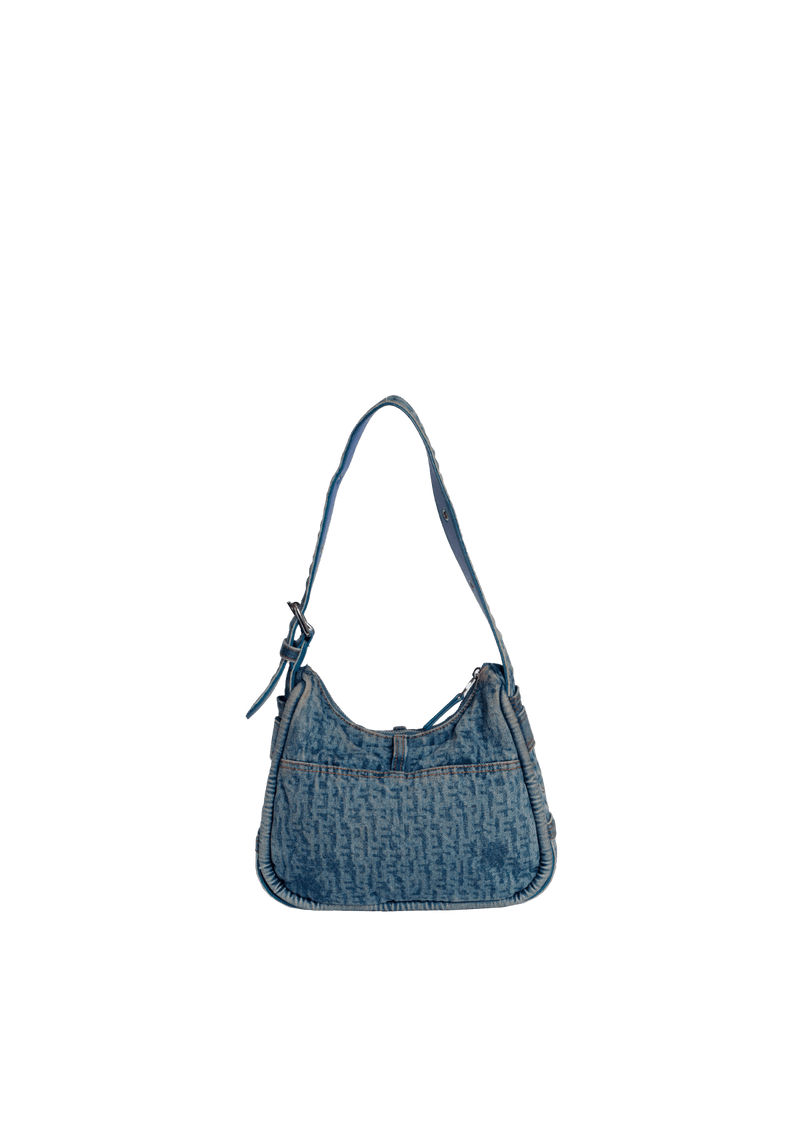 MONOGRAM DENIM HOBO BAG