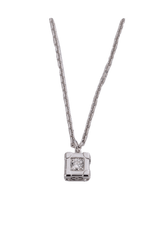 DIAMOND LES GASTONS VUITTON TRUNK NECKLACE