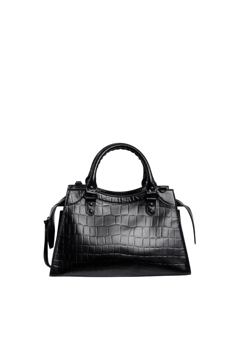 NEO CLASSIC SMALL CROCODILE EMBOSSED