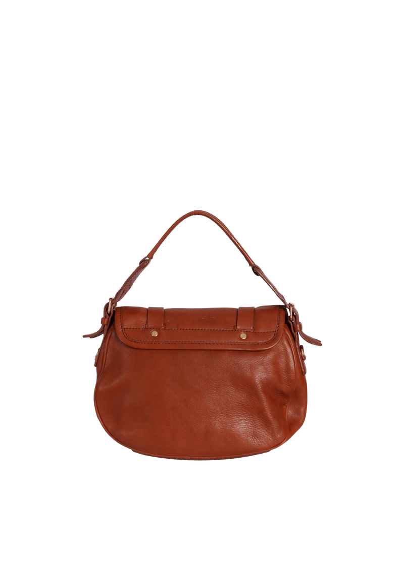 LEATHER MESSENGER BAG