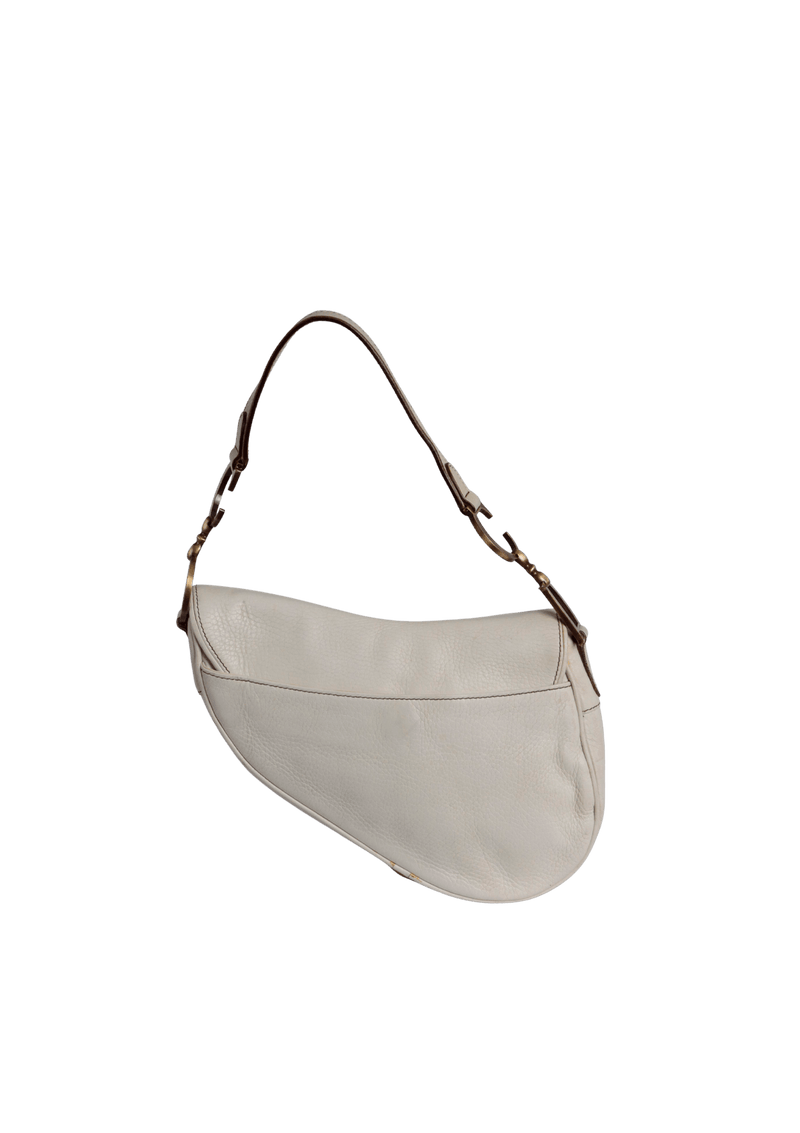 LEATHER SADDLE BAG