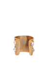 VINTAGE GOLD RESIN BRACELET