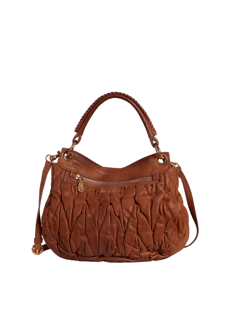 MATELASSE COFFER HOBO