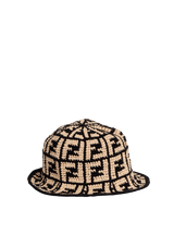 ZUCCA RAFFIA BUCKET HAT