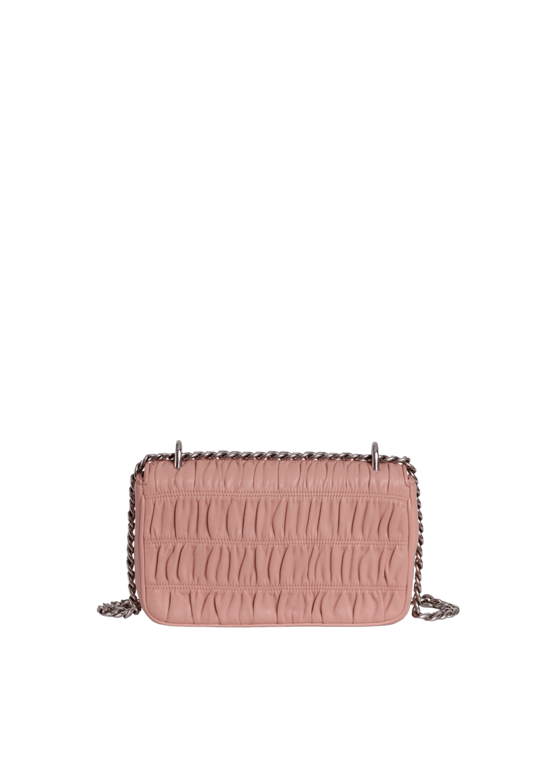 NAPPA GAUFRE FLAP CHAIN BAG