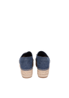 CRYSTAL DENIM SLIP ON