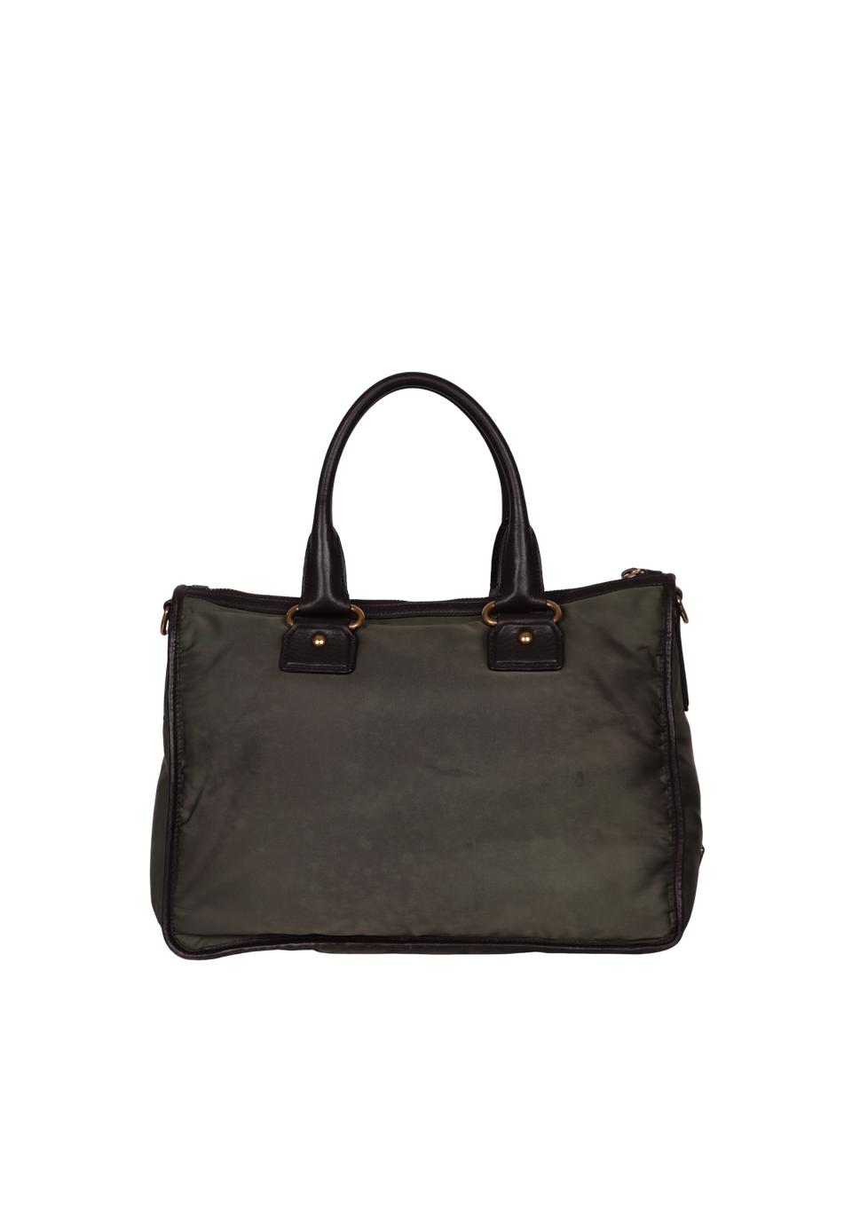 BOLSA PRADA TESSUTO SATCHEL BAG VERDE ORIGINAL – Gringa