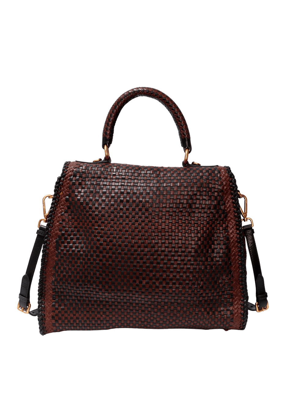 BOLSA PRADA WOVEN MADRAS TOP HANDLE BAG MARROM ORIGINAL – Gringa BOLSA PRADA WOVEN MADRAS TOP HANDLE BAG MARROM ORIGINAL – Gringa