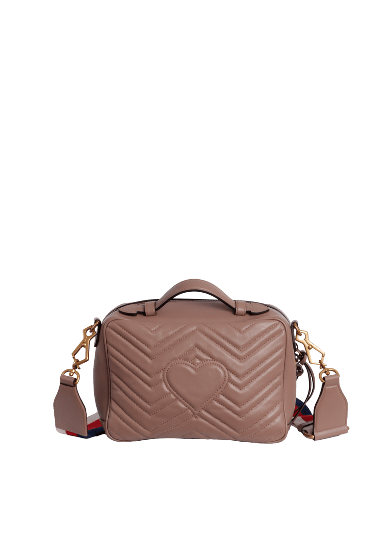 GG MARMONT SMALL TOP HANDLE BAG