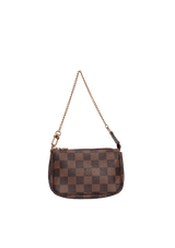 DAMIER ÉBÈNE MINI POCHETTE ACCESSOIRES