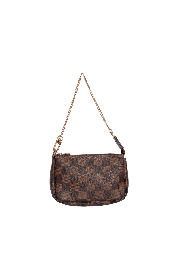 DAMIER ÉBÈNE MINI POCHETTE ACCESSOIRES