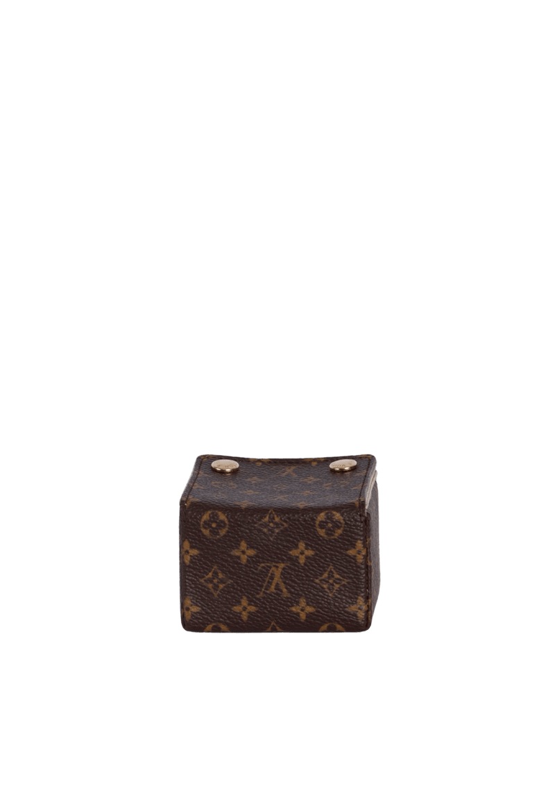 MONOGRAM FOLDING JEWELRY CASE