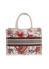 MEDIUM TOILE DE JOUY TROPICALIA BOOK TOTE