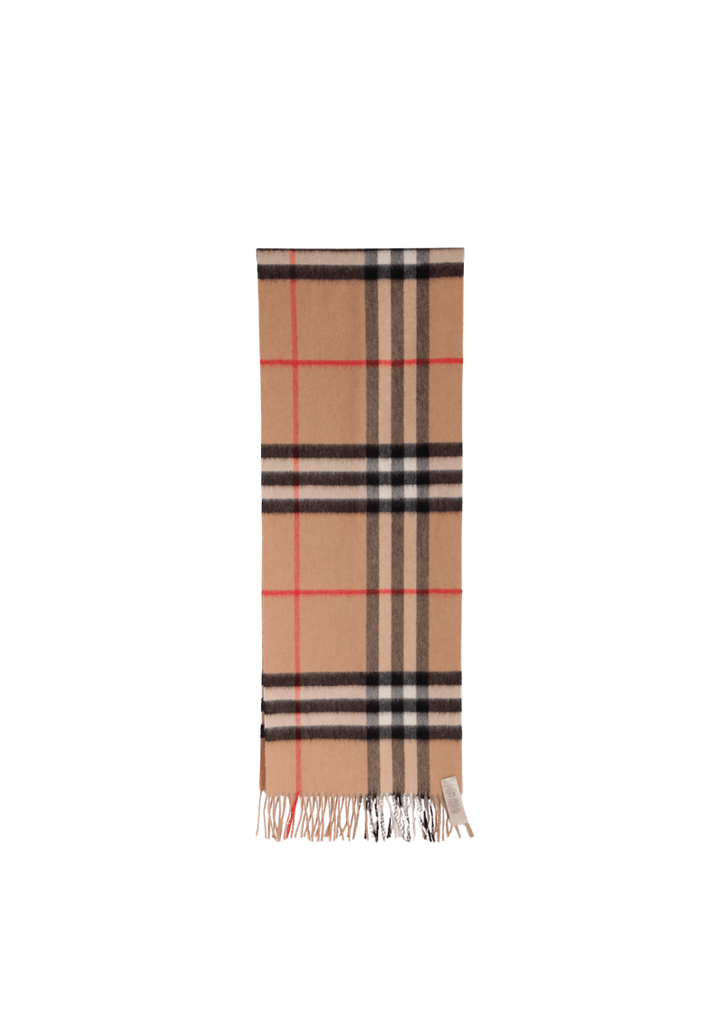 HOUSE CHECK FRINGE SCARF