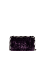 SMALL VELVET BOY BAG