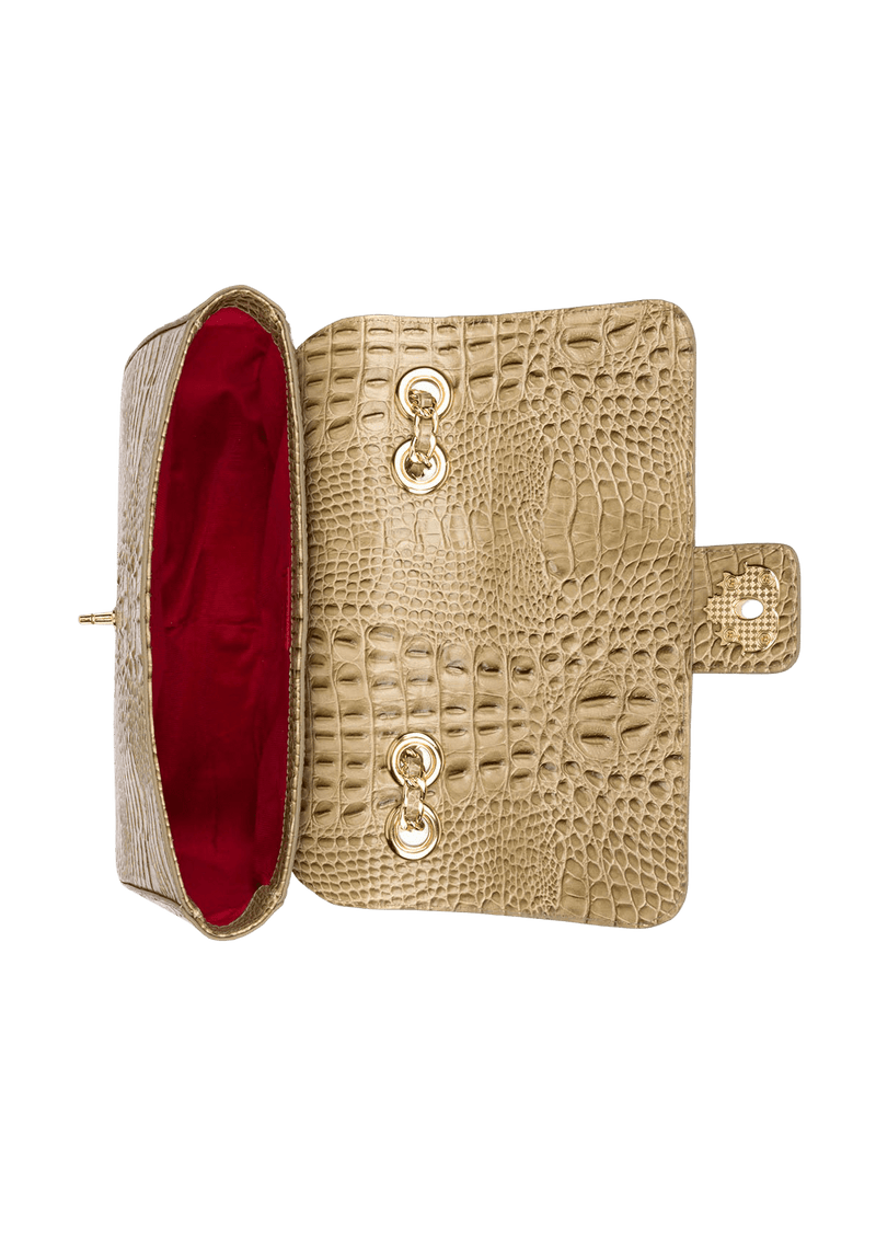 BOLSA ANNE JUMBO EM COURO NATURAL