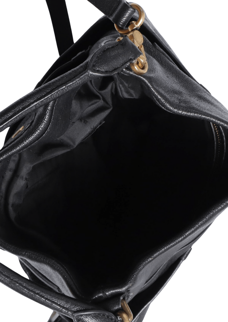 LEATHER SHOULDER BAG