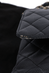 MEDIUM CLASSIC DOUBLE FLAP CAVIAR