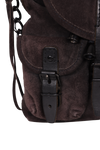 SUEDE MESSENGER BAG