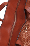 BRAIDED LEATHER BICE TOTE