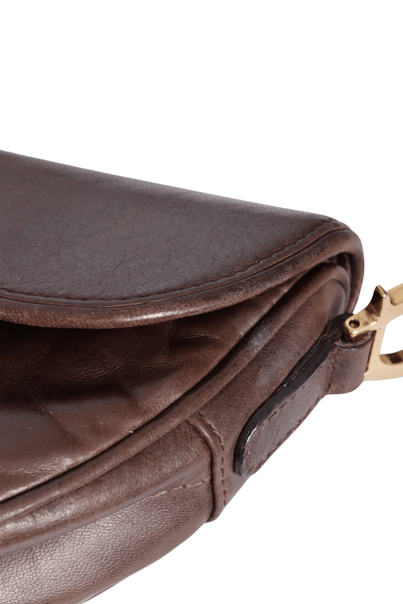 VINTAGE MINI LEATHER SADDLE BAG