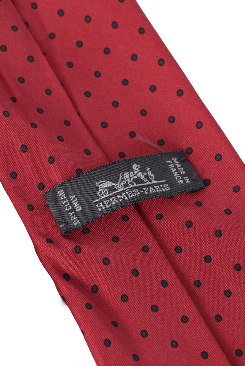 PRINTED SILK TIE