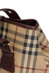 HAYMARKET CHECK COATED TOTE