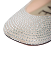 CRYSTAL EMBELLISHMENTS FLAT SANDALS 34
