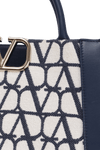SMALL VLOGO SIGNATURE TOILE ICONOGRAPHE BAG