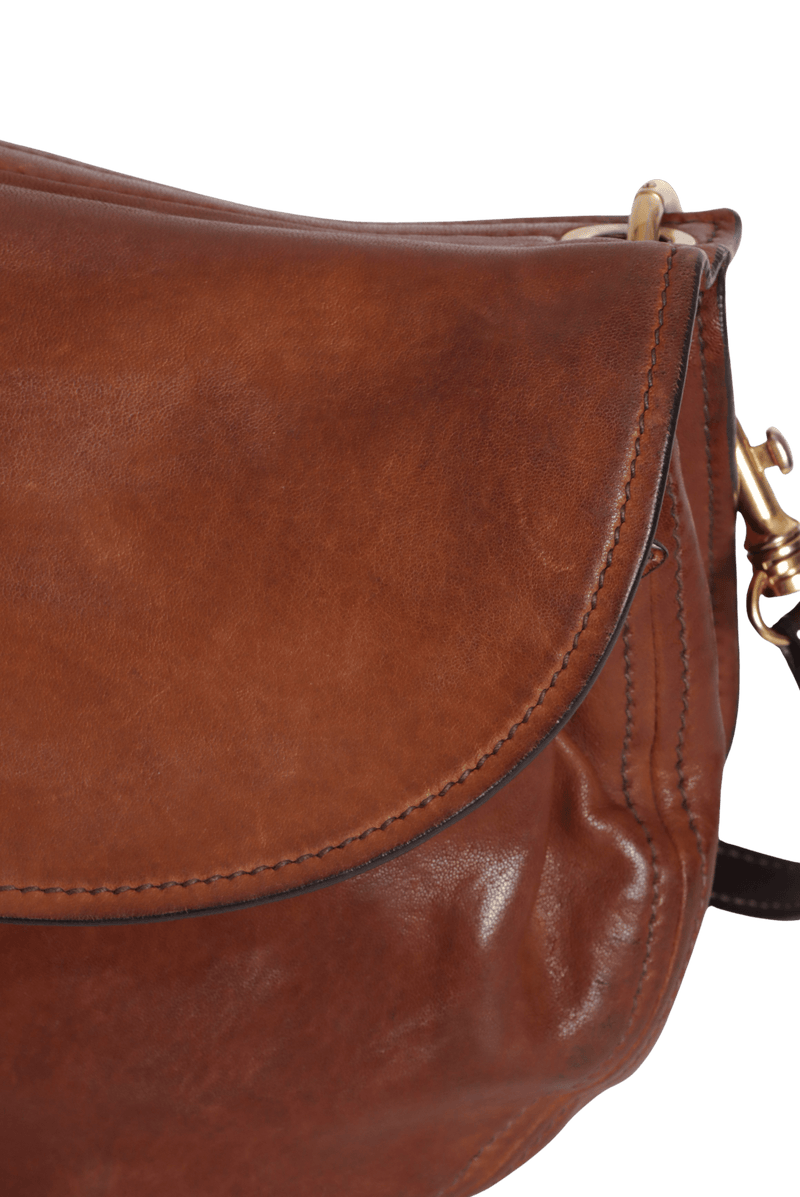 LEATHER SATCHEL BAG