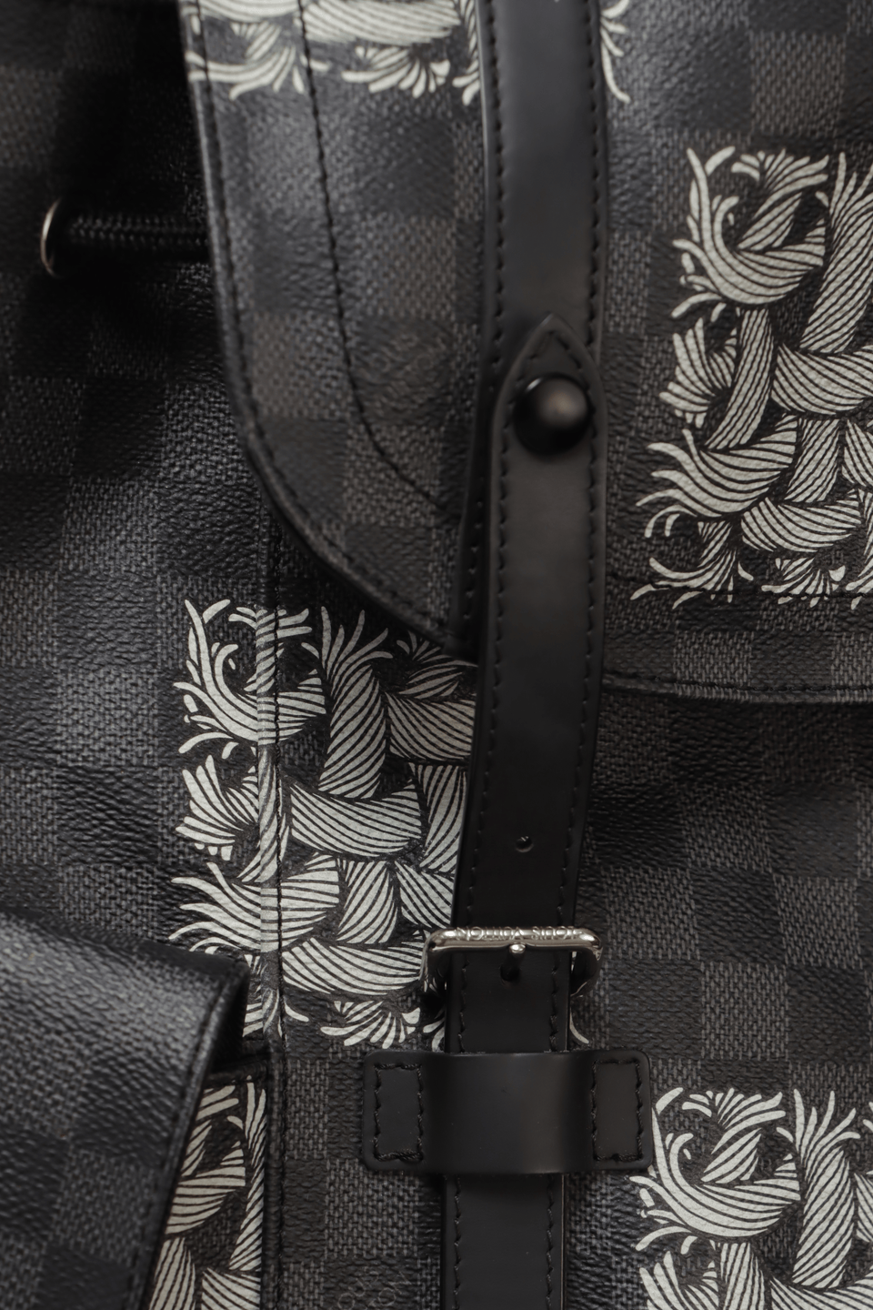 louis vuitton backpack christopher nemeth damier graphite X CHRISTOPHER NEMETH DAMIER GRAPHITE ROPE CHRISTOPHER MM BACKPACK