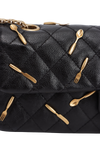 2.55 REISSUE EAST WEST BRASSERIE CHARMS FLAP BAG