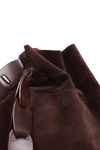 SUEDE SHOULDER BAG