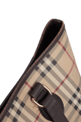 HAYMARKET CHECK TOTE