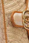 GG MARMONT RAFFIA SMALL BAG