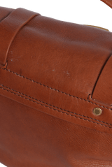 LEATHER MESSENGER BAG