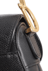 LEATHER SADDLE BAG + STRAP