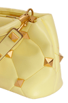 ROMAN STUD TOP HANDLE BAG