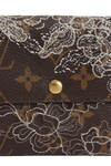 MONOGRAM DENTELLE SARAH WALLET