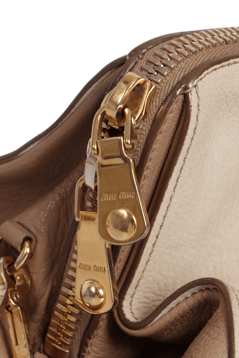 SMALL LEATHER SATCHEL