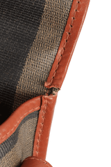 VINTAGE PEQUIN FLAP MESSENGER BAG