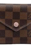 DAMIER ÉBÈNE VICTORINE WALLET