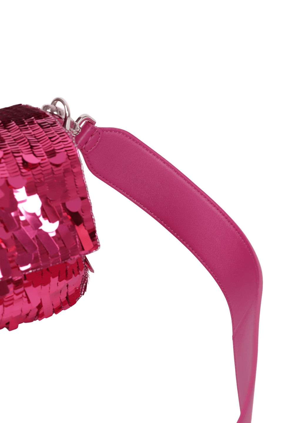バッグ Risa BOTTEGA VENETA FLIP SEQUINS SHOU BOLSA FENDI SEQUIN BAGUETTE BAG ROSA ORIGINAL – Gringa