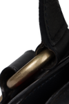 LEATHER TOP HANDLE BAG