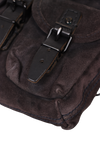SUEDE MESSENGER BAG